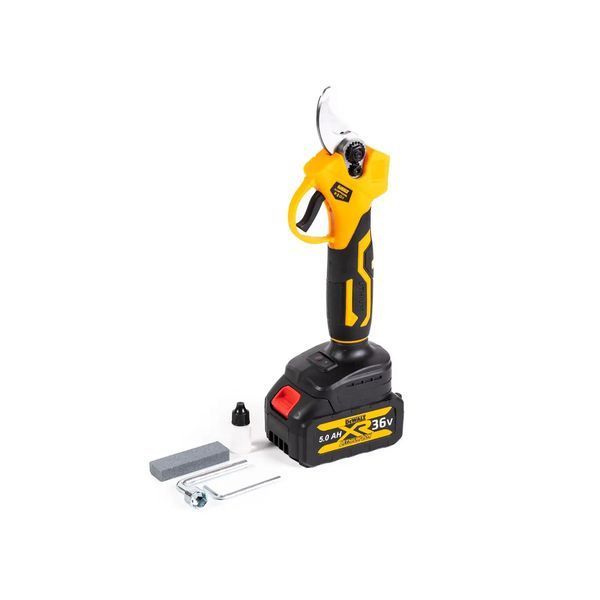 Акумуляторний секатор DeWalt DCMPPS55BL 36 V 5 Ah садові ножиці до 30 мм професійний інструмент 3007249803 фото