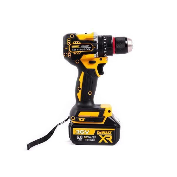 Ударный шуруповерт dewalt DCD805NT (36V 6AH), Шуруповерт ударный девольт 36v 2973699111 фото