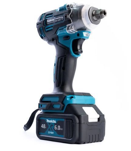 Аккумуляторный гайковерт с набором головок Makita TW007GM (48V, 6AH), Аккумуляторный гайковерт 48V с инструментами Makita TOP 2973699015 фото