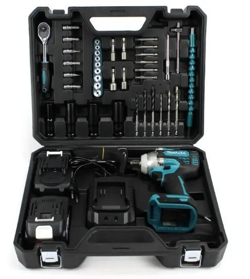 Ударный гайковерт акумуляторный Makita DTW301 (36V, 5AH) с набором инструментов, Аккумуляторные ударные гайковерты Makita TOP 2973699016 фото