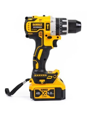 Професійний ударний акумуляторний шуруповерт DeWalt DCD992D2 (48V, 6AH) , акумуляторний шуруповерт DeWalt 2973699178 фото