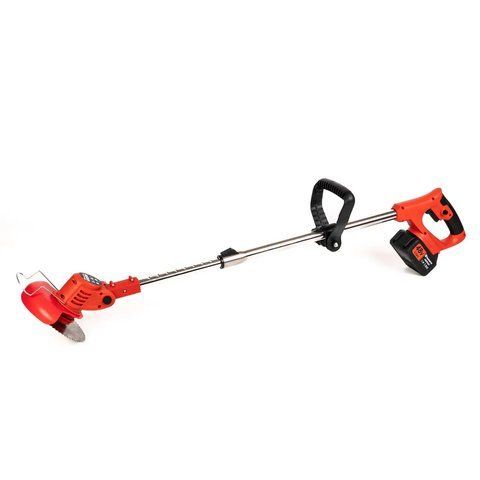Акумуляторна коса Husqvarna T30-P4A KIT2 (48V, 5 Ah) Садовий тример Хускварна з телескопічною штангою і 2 АКБ для трави mm 582727 фото