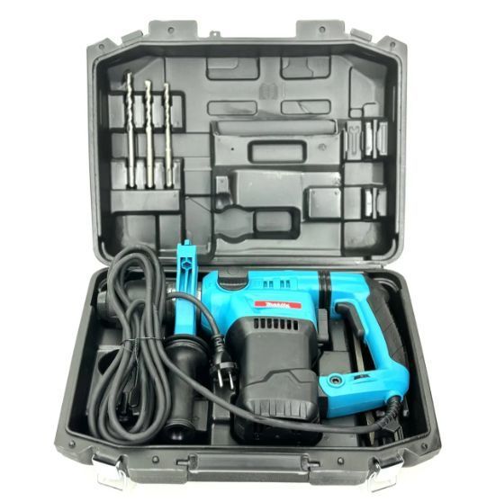 Бочковой электрический перфоратор Makita HR 3000 C (1850 Вт 7,5 Дж), Сетевой перфоратор в кейсе Makita TOP 2973699033 фото