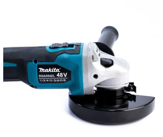 Потужна кутова безщіткова шліфмашина Makita DGA554ZL, Акумуляторна болгарка макіта 48 v TOP 2973699048 фото