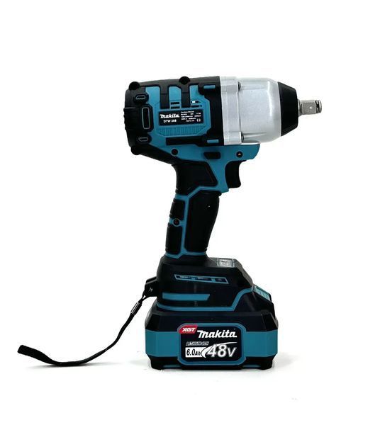 Бесщеточный аккумуляторный гайковерт Makita DTW288 (48V, 6AH) Мощный ударный гайковерт Макита в кейсе 2973699190 фото